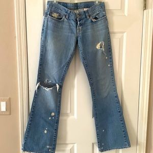 womens 2000s lucky brand jeans
